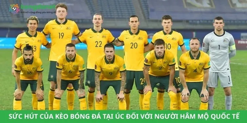 Sức hút của kèo bóng đá tại Úc đối với người hâm mộ quốc tế