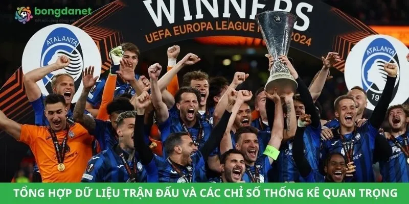 Tổng hợp dữ liệu trận đấu và các chỉ số thống kê quan trọng